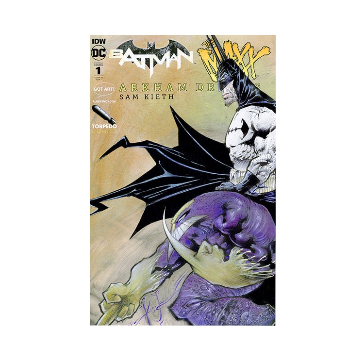 Batman/Maxx Arkham Dreams #1 Trade Variant by Sam Kieth 